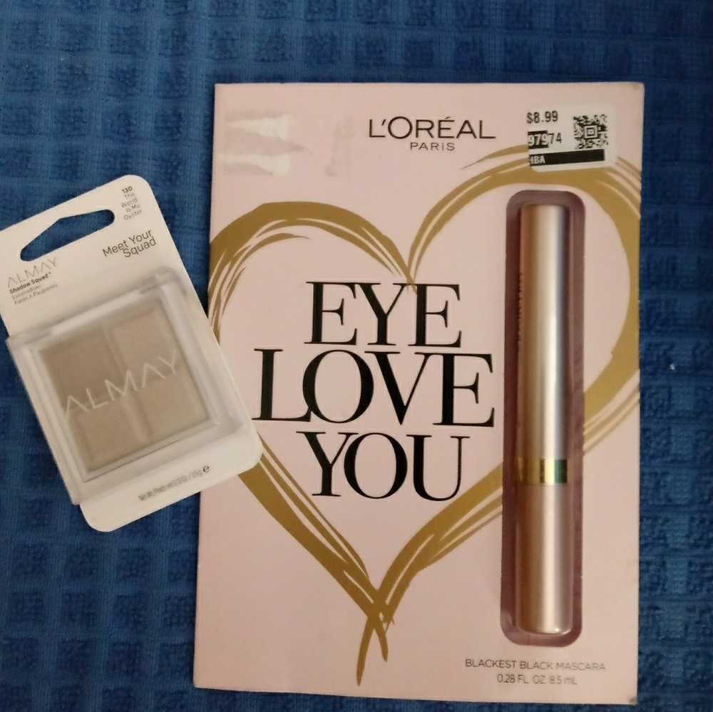 New Eyeshadow and mascara